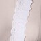 2 Yards Ivory Cotton Eyelet Lace Trim Scalloped Edge with Smiley Pattern